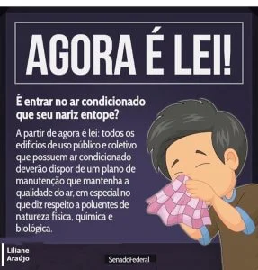 Leia mais sobre o artigo Lei obriga manutenção de ar-condicionado