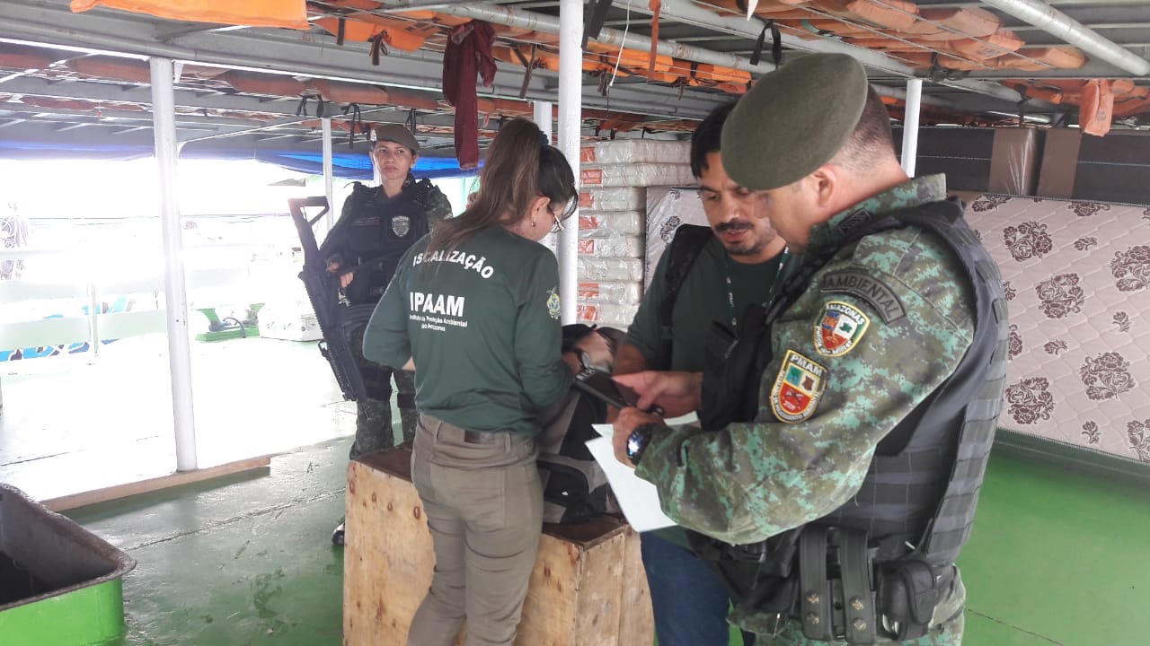 You are currently viewing Batalhão ambiental apreende pescado em embarcação no Amazonas