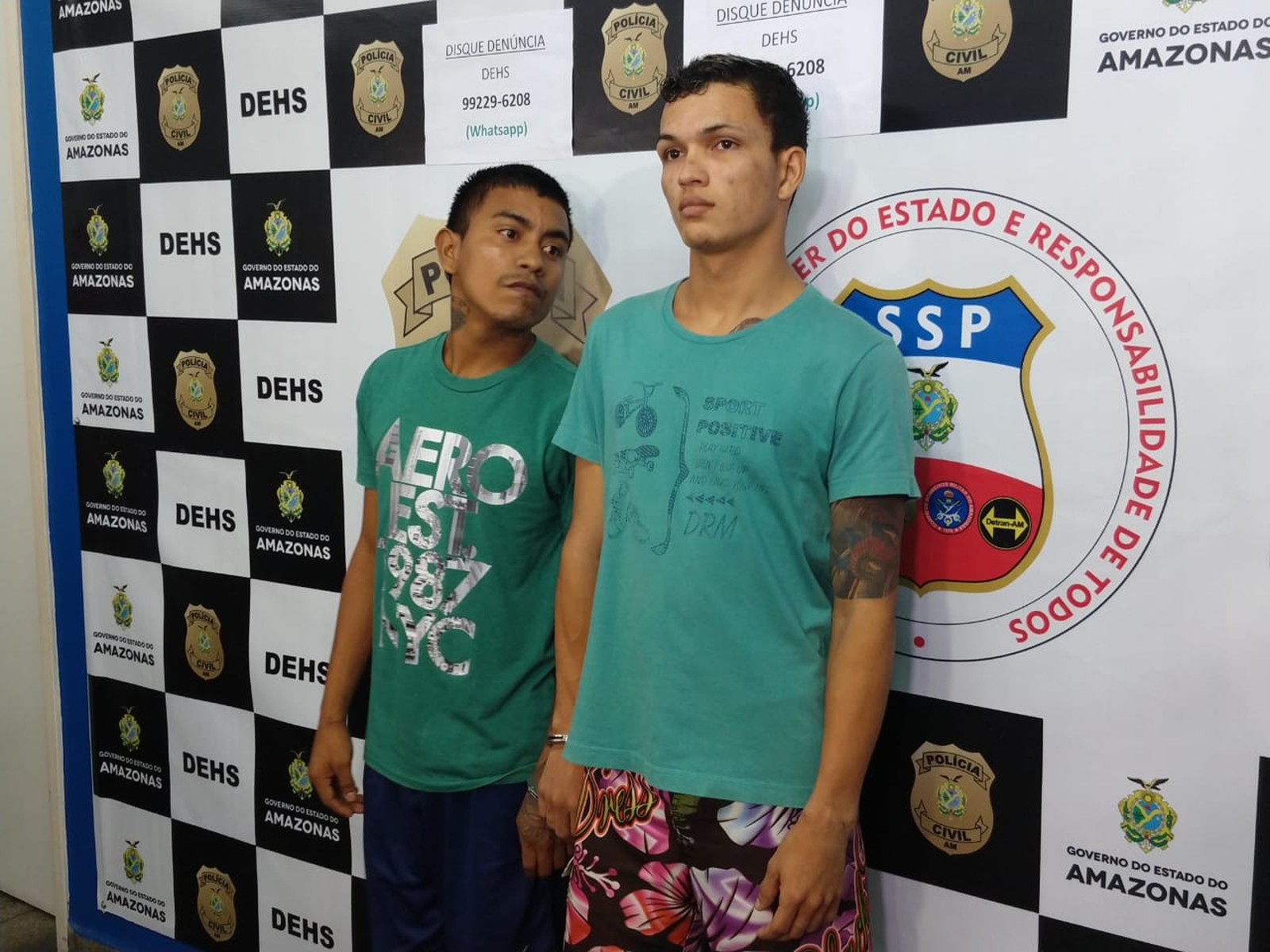 You are currently viewing Homens são presos suspeitos de executar rival com 14 tiros em Manaus