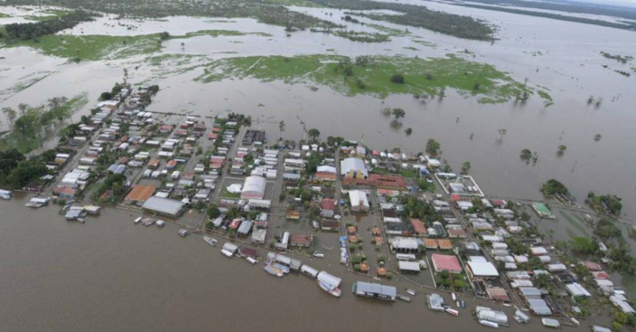 You are currently viewing Defesa Civil coloca 29 cidades do Amazonas em estado de atenção devido a cheia