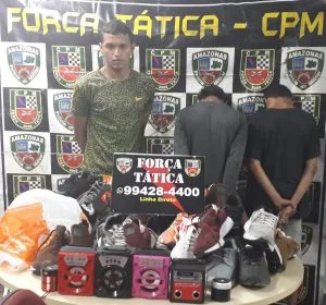 Leia mais sobre o artigo Oito pessoas são presas sendo dois adolescentes apreendidos com drogas em Manaus