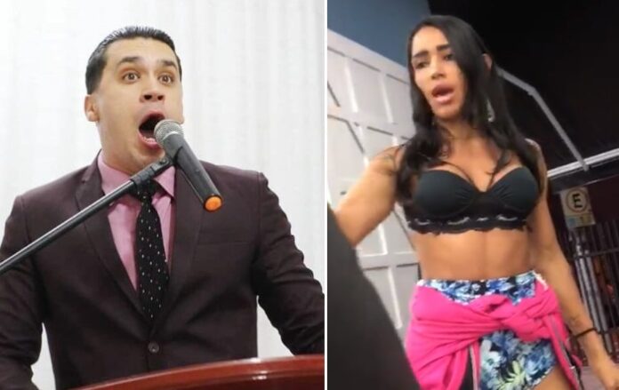 You are currently viewing Travesti cobra dívida de programa de pastor durante culto; Veja o vídeo!