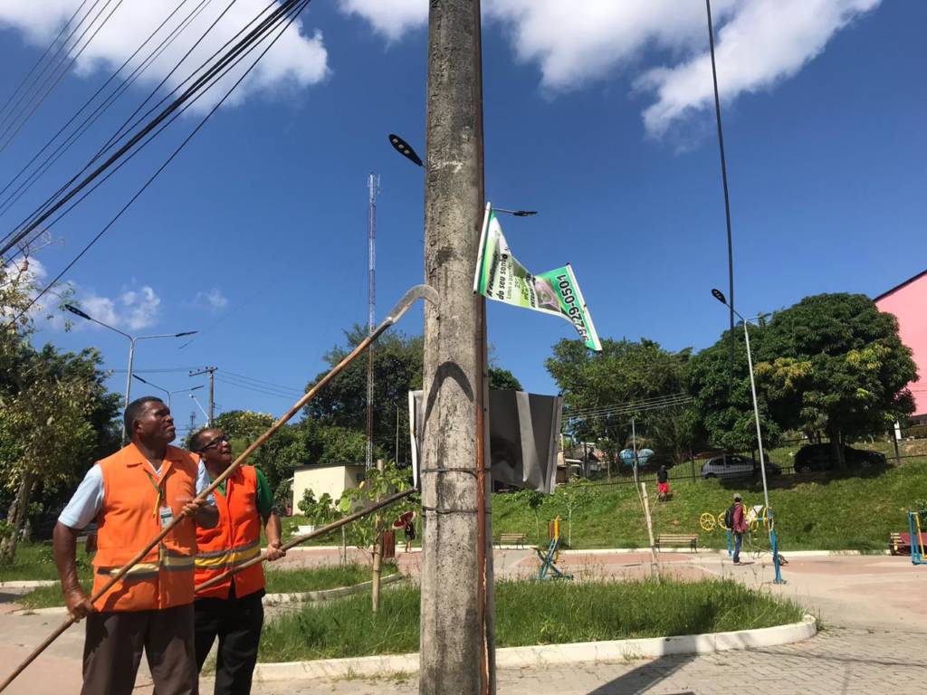 You are currently viewing Operação ‘Manaus Mais Limpa’ já retirou mais de 3 mil engenhos irregulares das ruas