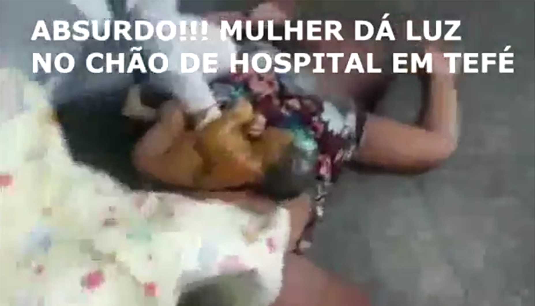 You are currently viewing Mulher dá à luz no chão do hospital regional de Tefé; Confira o vídeo!