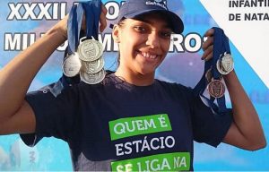 Read more about the article Atleta amazonense conquista seis medelhas no Norte-Nordeste de Natação 2019