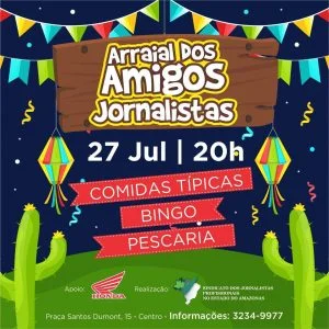 Leia mais sobre o artigo Sindicato dos Jornalistas prepara Arraial Julino gratuito neste sábado (27)