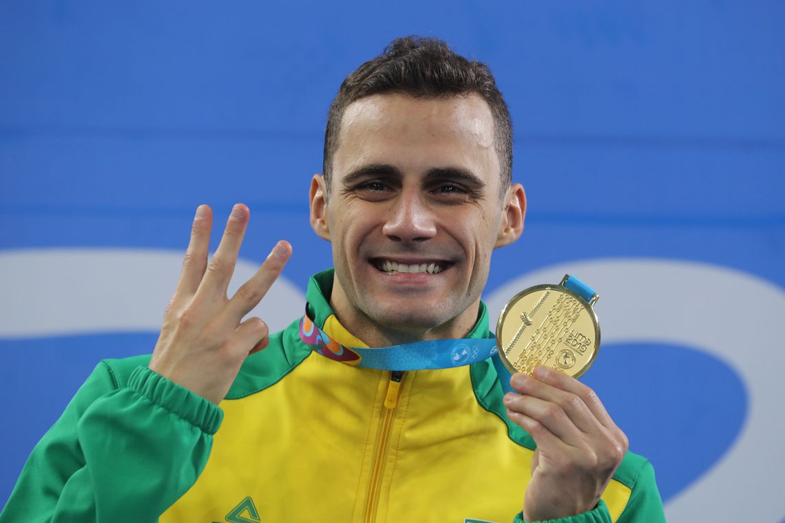 No momento, você está visualizando Com ouro na natação, Brasil reassume vice-liderança de medalhas no Pan