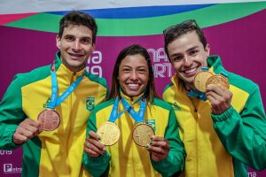 Read more about the article Brasil abre última semana do Pan como vice-líder do quadro de medalhas