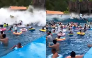 Read more about the article Falha em piscina causa onda gigante e deixa 44 feridos na China; Confira o vídeo!