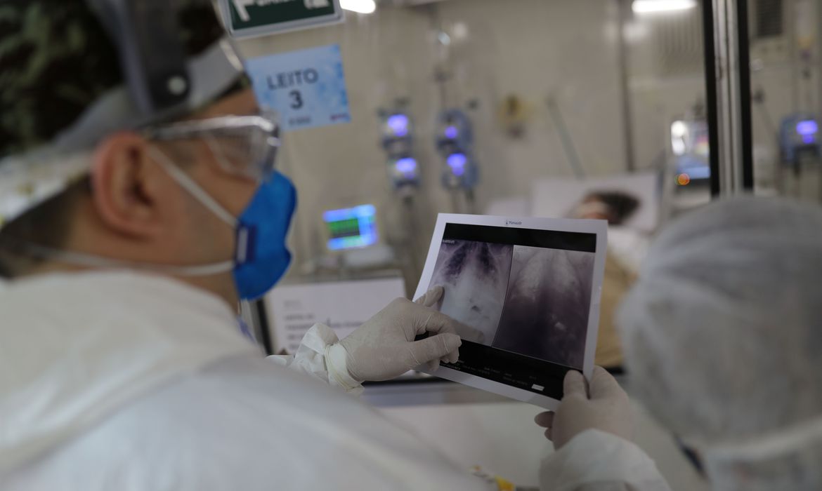 No momento, você está visualizando Brasil registra 1.283 mortes por covid-19 em 24 horas