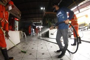 Leia mais sobre o artigo Prefeitura de Manaus já realizou sanitização em mais de 150 áreas