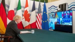Leia mais sobre o artigo Líderes do G7 se comprometem a apoiar vacinação contra Covid-19 em países mais pobres