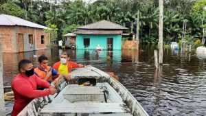 Read more about the article Famílias ficam desabrigadas após inundação no interior do Amazonas