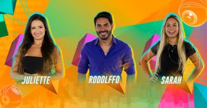 Read more about the article Juliette x Rodolffo x Sarah: entenda como foi formado o nono Paredão do BBB21