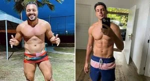 Leia mais sobre o artigo Tirullipa exibe abdômen ‘sarado’ e  se compara a Cauã Reymond