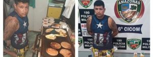 Read more about the article Homem é preso por vender x-salada recheado de maconha ao molho de cocaína, em Manaus