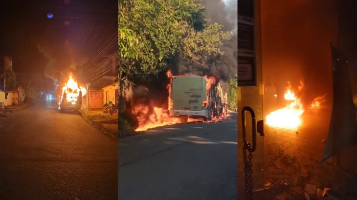No momento, você está visualizando No AM, governo instala gabinete de crise após madrugada de ataques e incêndios a 17 veículos