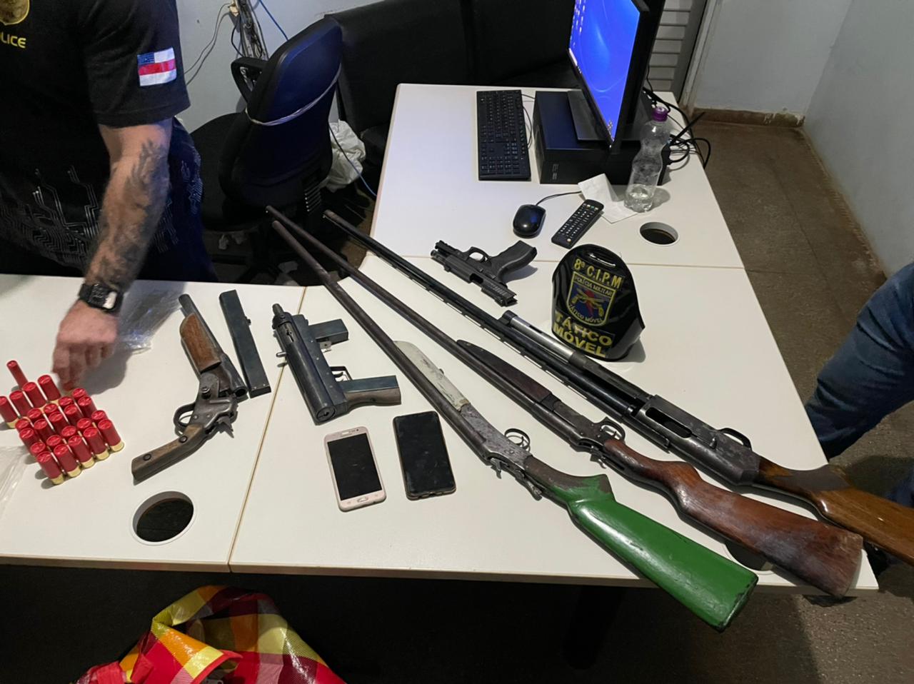 No momento, você está visualizando SSP-AM prende traficantes que planejam realizar ataque a facção rival em Iranduba