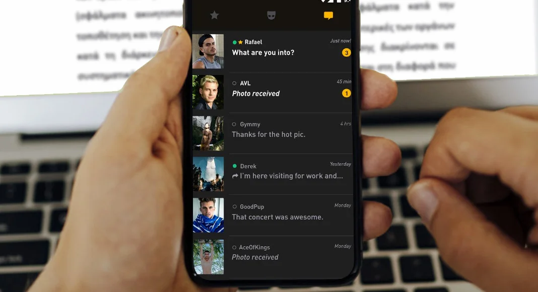 No momento, você está visualizando Grindr Web: app lança “versão escritório” pra você receber mensagens no computador