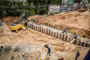 Read more about the article Prefeitura recuperou mais de 12 quilômetros de drenagem profunda em nove meses de administração