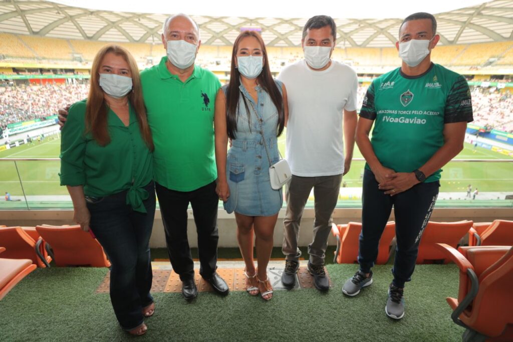 Governador Wilson Lima destaca tranquilidade e segurança no reencontro do Manaus FC com torcedores neste domingo 1