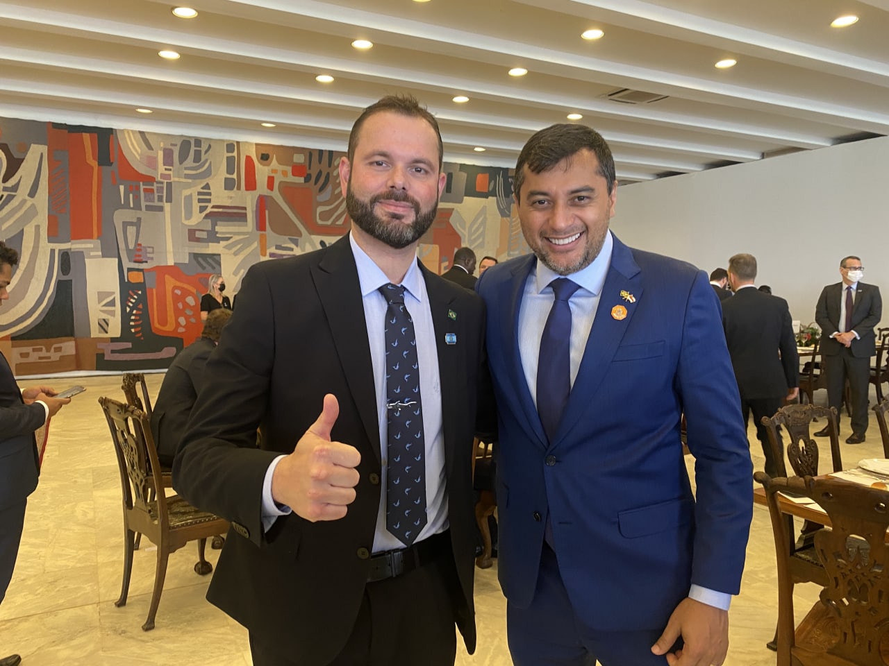 You are currently viewing Em reunião com Wilson Lima, secretário nacional da Pesca agradece parceria do Estado que garante direitos a pescadores