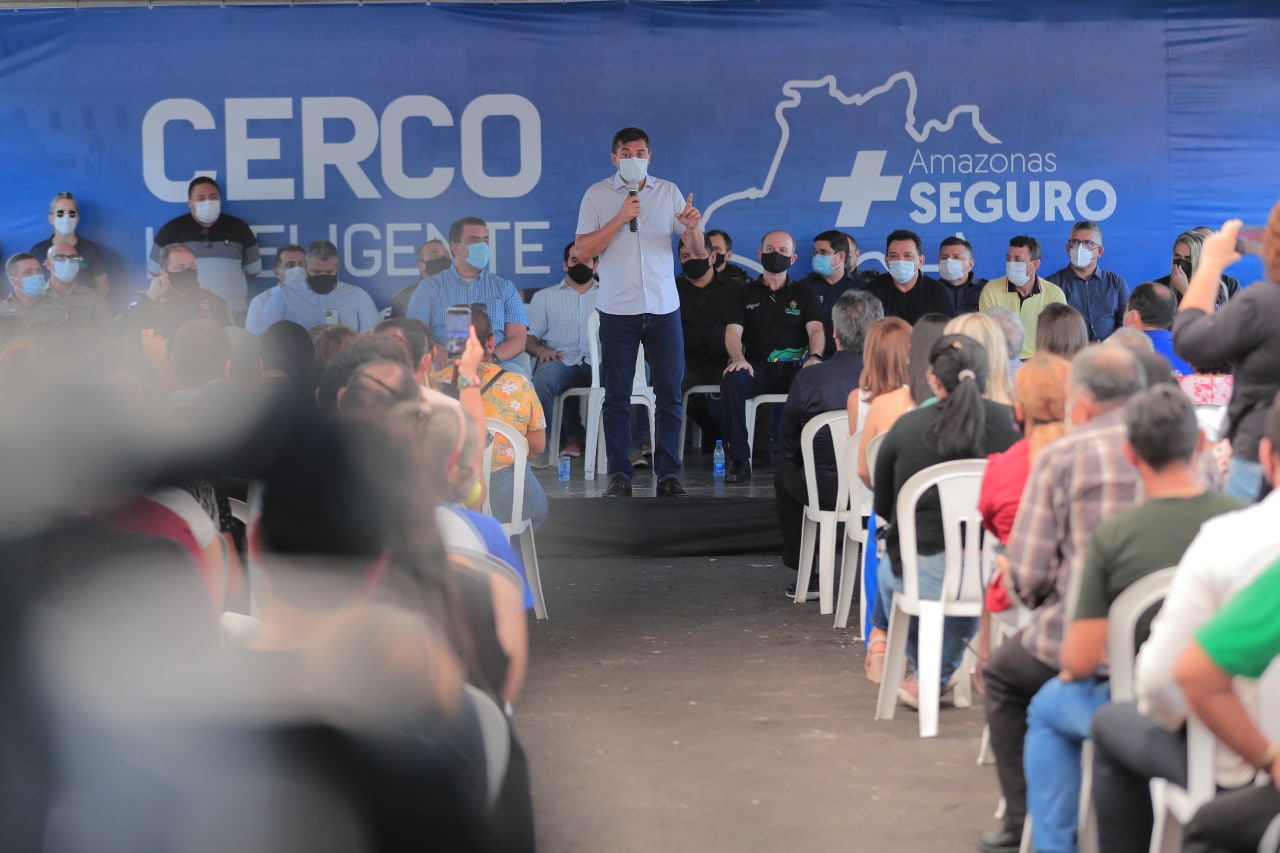 You are currently viewing Governador Wilson Lima dá início ao ‘Cerco Inteligente’ e entrega viaturas, munições e equipamentos para as forças de segurança