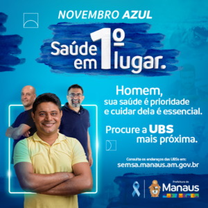 Read more about the article Novembro Azul: Homem, sua saúde é prioridade e cuidar dela é essencial