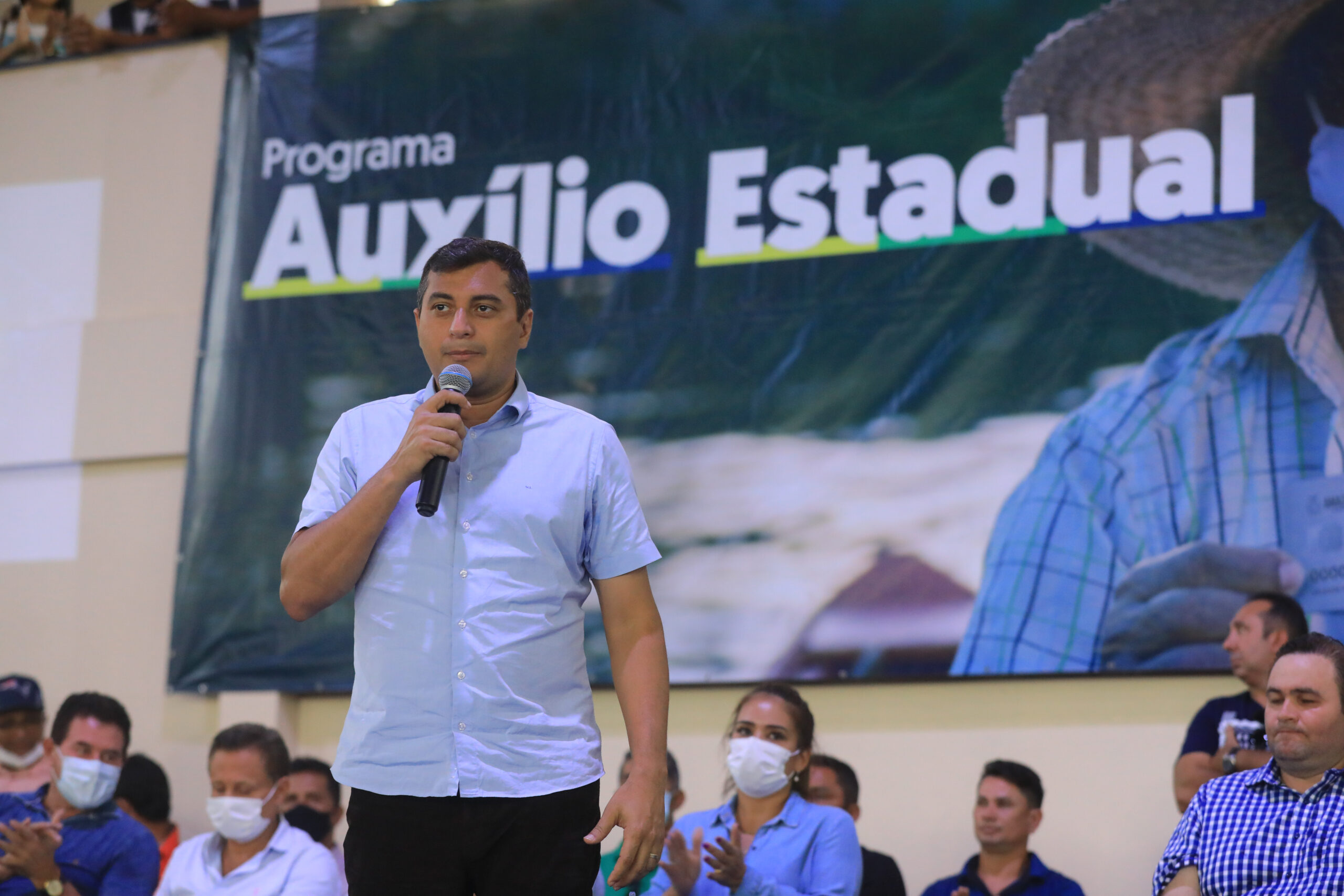 You are currently viewing Em Presidente Figueiredo, no Amazonas Governador  Wilson Lima faz entregas e anuncia aporte de R$ 11 milhões em infraestrutura, nesta quinta-feira