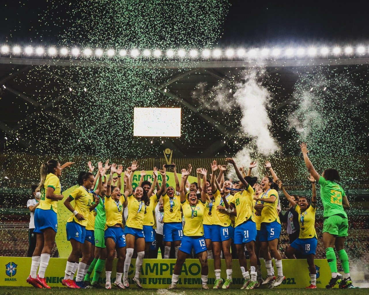 You are currently viewing Na Arena da Amazônia, Seleção Brasileira é campeã do Torneio Internacional