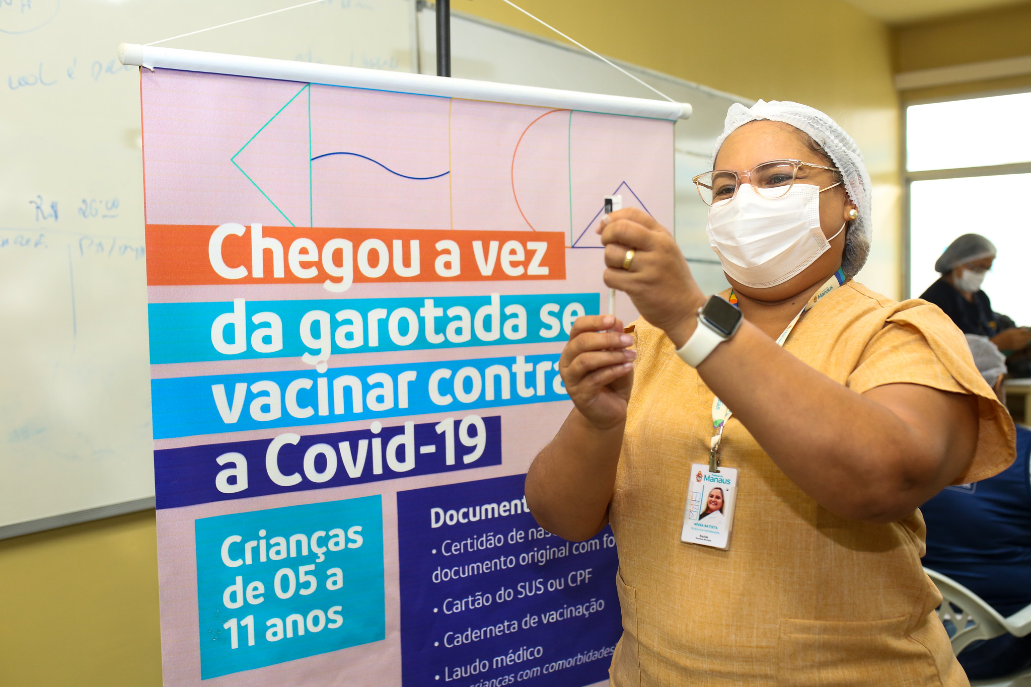 You are currently viewing Prefeitura de Manaus abre novo ponto de vacinação infantil no Studio 5 neste sábado, 29/1