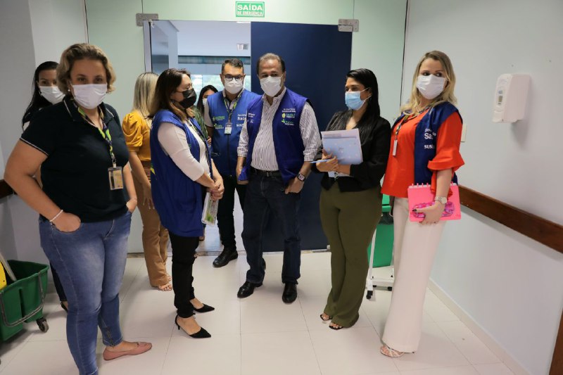 You are currently viewing Comitê de Crise da SES-AM realiza visita técnica ao hospital Nilton Lins e solicita leitos do HUGV