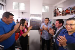 Read more about the article Governador Wilson Lima inaugura restaurante popular no bairro Alvorada, o oitavo Prato Cheio em Manaus