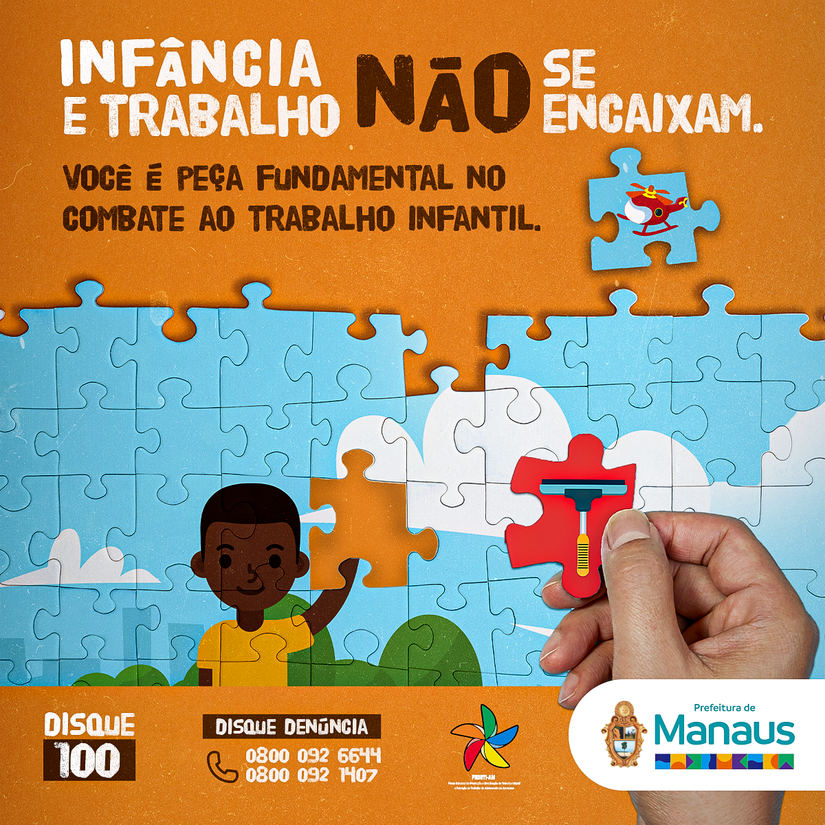 No momento, você está visualizando Manaus Contra o Trabalho Infantil