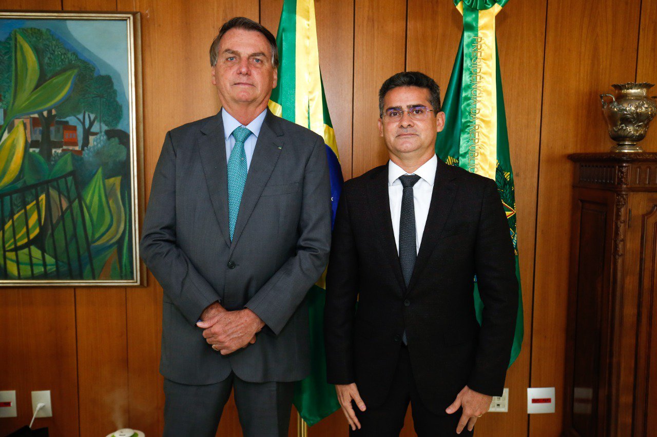No momento, você está visualizando David Almeida se reúne com Bolsonaro para tratar de apoio no segundo turno