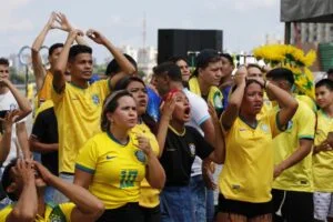Leia mais sobre o artigo Copa na Arena mobilizou 27 mil torcedores durante transmissões dos jogos do Brasil pela Copa do Mundo 2022