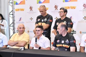 Read more about the article ‘Entramos na Superliga B para sermos campeões’, destaca prefeito David Almeida durante apresentação do novo elenco do Manaus Vôlei/TecToy