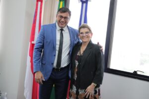 Read more about the article ‘Só conseguimos avançar com união’, diz governador Wilson Lima em visita à nova presidência do TJAM