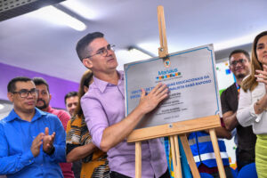 Read more about the article Escola municipal Jornalista Sabá Raposo é entregue revitalizada pela Prefeitura de Manaus