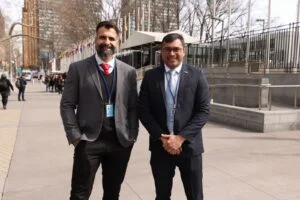 Leia mais sobre o artigo Em conferência da ONU, Wilson Lima destaca avanços do Estado para levar água potável aos amazonenses
