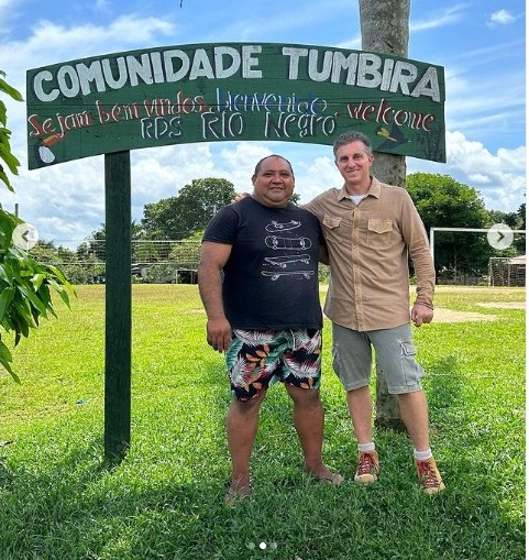 You are currently viewing Luciano Huck conhece turismo de base comunitária no Amazonas