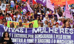 Read more about the article Mulheres fazem ato contra aumento de casos de feminicídio no DF