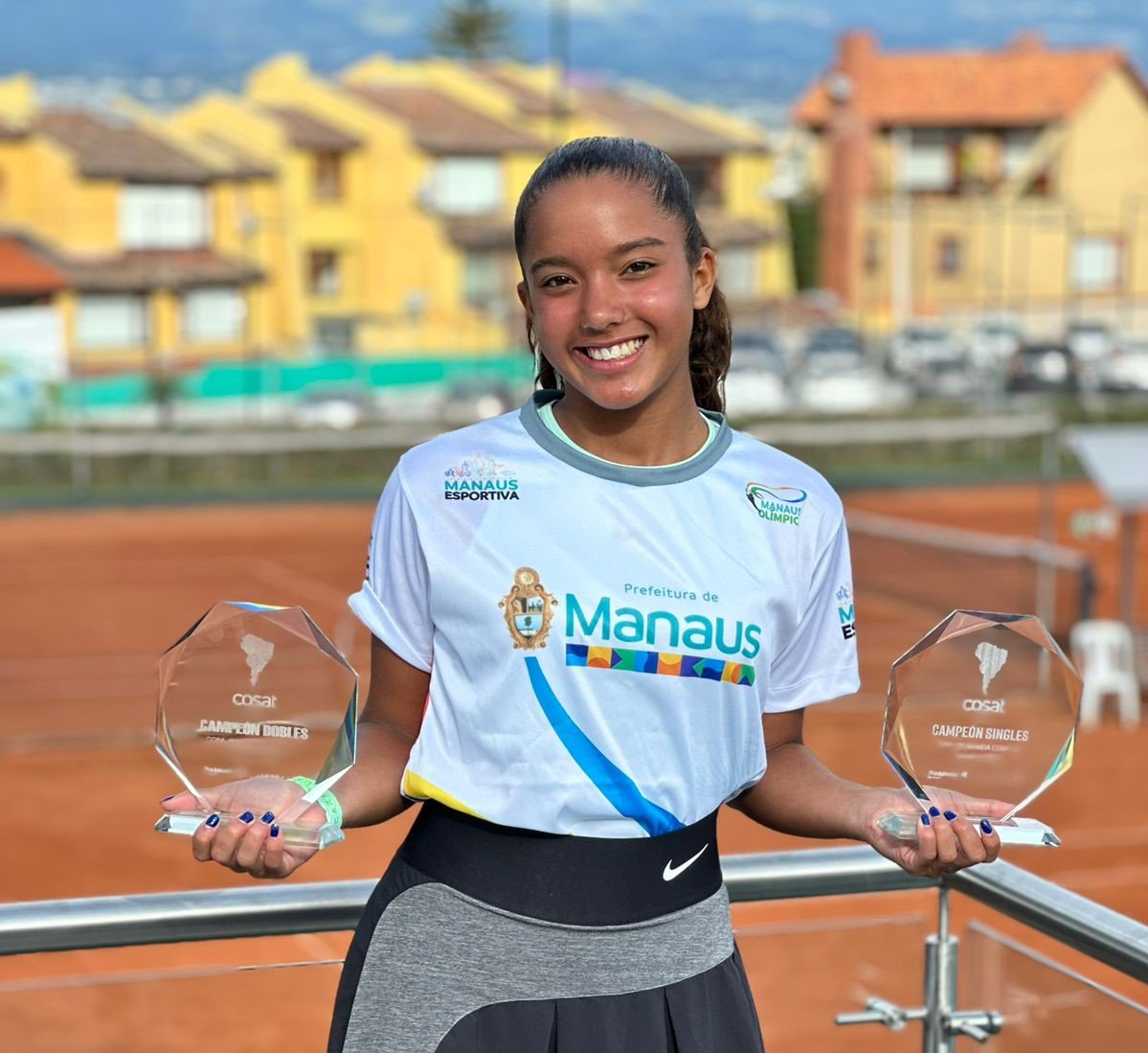 You are currently viewing Beatriz Rodrigues, atleta do programa ‘Manaus Olímpica’ é campeã internacional de tênis no Equador