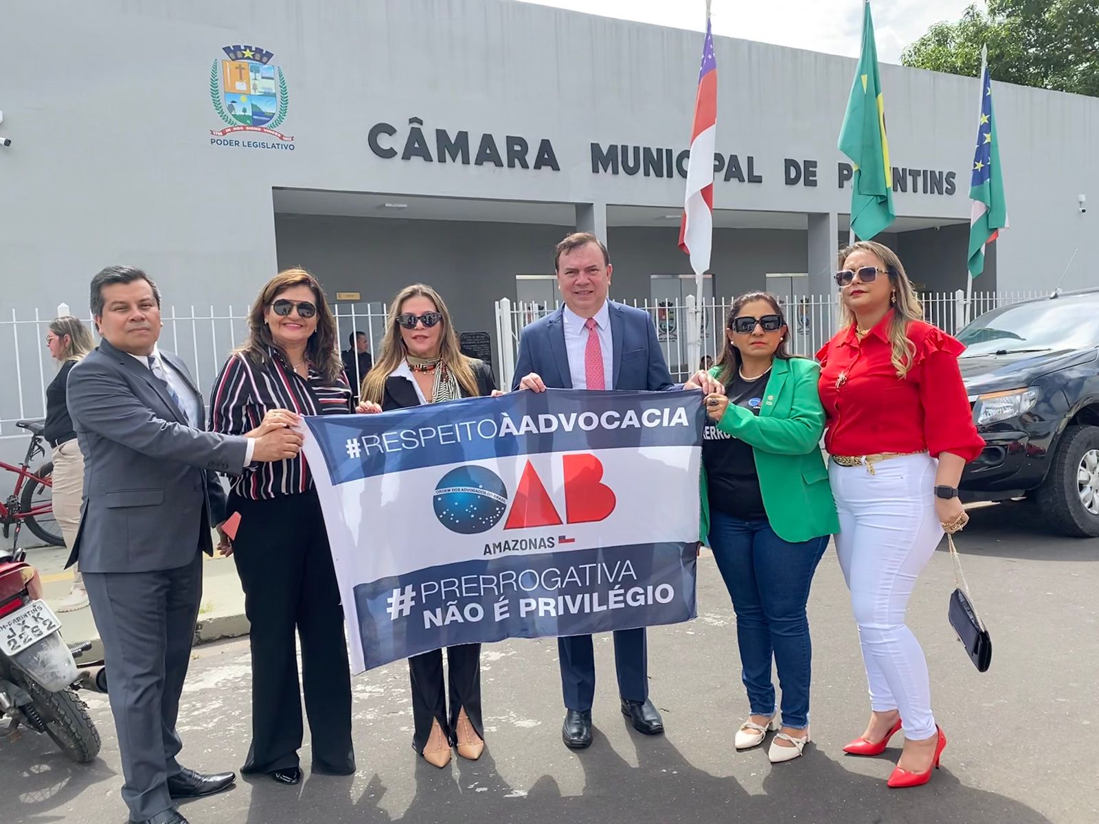 No momento, você está visualizando Em Parintins, OAB-AM realiza ato de desagravo em defesa das prerrogativas