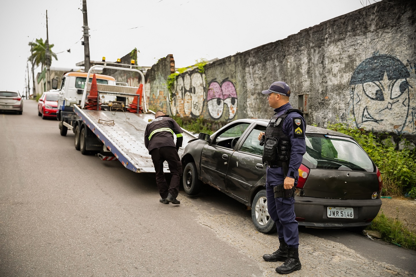 No momento, você está visualizando Fiscalização do Detran-AM recupera veículo, na zona leste de Manaus