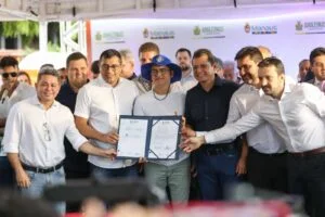 Leia mais sobre o artigo Wilson Lima anuncia cerca de R$ 100 milhões para ampliar abastecimento de água e rede de esgoto em Manaus