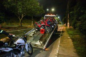 Read more about the article Ao inibir “rolezinho”, Detran Amazonas remove dez motocicletas durante operação