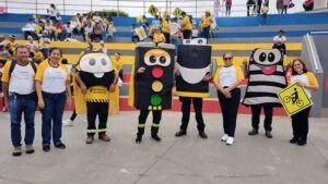 Leia mais sobre o artigo Detran Amazonas participa de ação alusiva ao ‘Maio Amarelo’ em Presidente Figueiredo