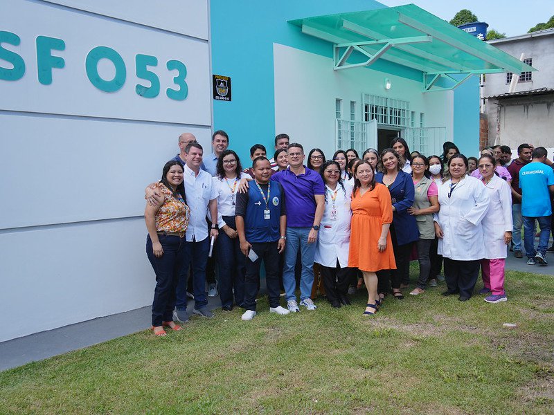 You are currently viewing Prefeito entrega mais duas unidades de saúde revitalizadas alcançando a marca de 46 reformadas na sua gestão