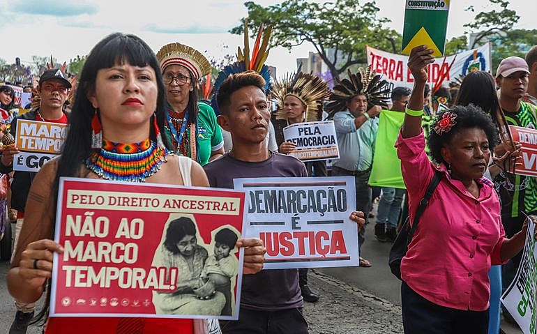 You are currently viewing STF suspende julgamento do marco temporal; placar está 4 a 2 contra a tese que dificulta demarcações